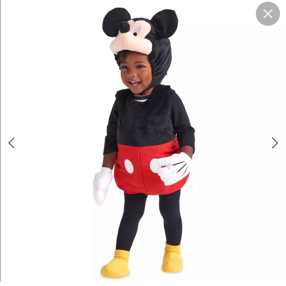 Disney Store Mickey Mouse Costume Sz 18-24 month